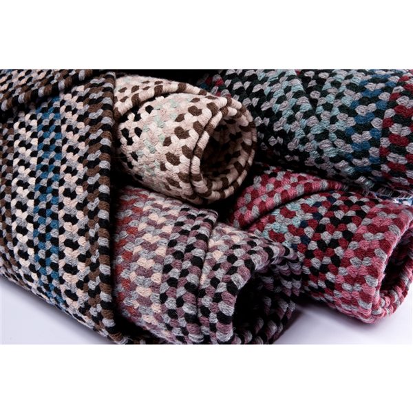 Colonial Mills Boston Common Capeside Blue 5-ft x 7-ft Oval Indoor Area rug