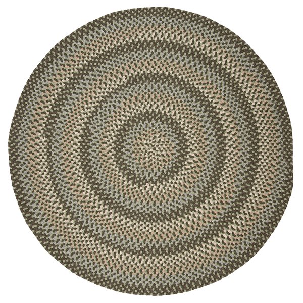 Colonial Mills Boston Common Moss Green 5-ft  Round Indoor Area rug