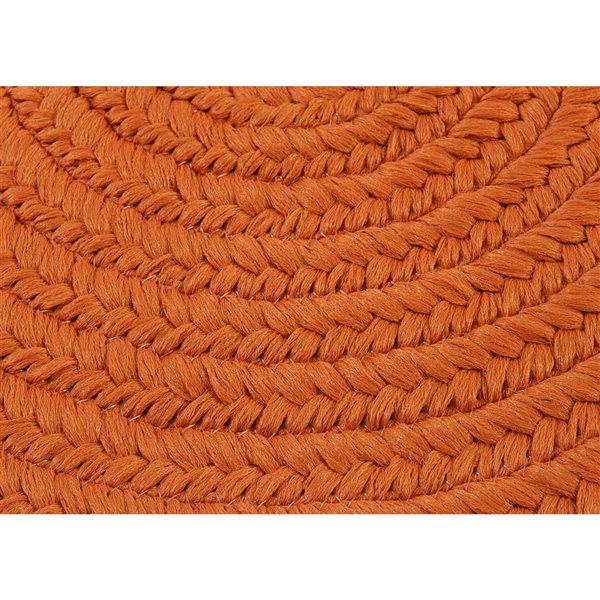 Colonial Mills Boca Raton Rust 3-ft x 5-ft Oval Indoor/Outdoor Area rug