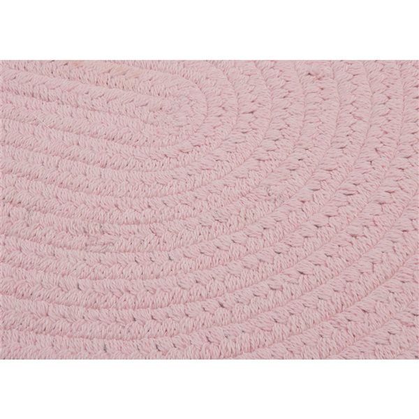 Colonial Mills Bristol Blush Pink 2-ft x 11-ft Oval Indoor Runner
