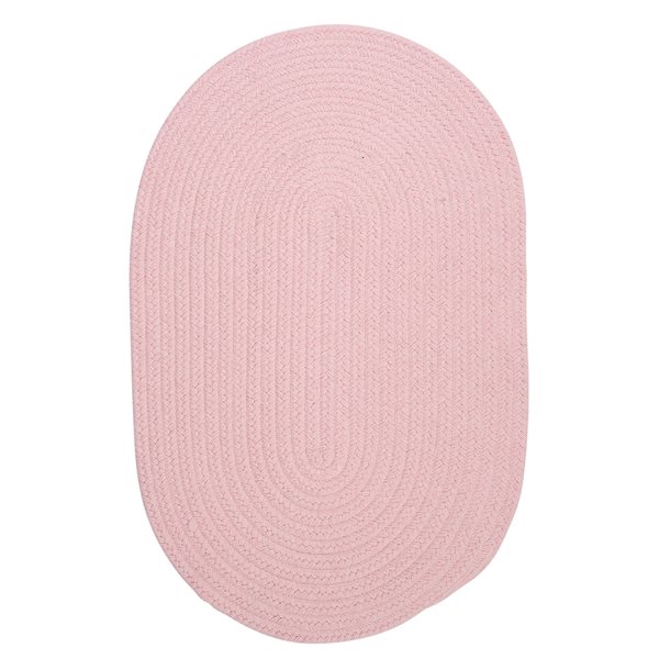 Colonial Mills Bristol Blush Pink 2-ft x 11-ft Oval Indoor Runner