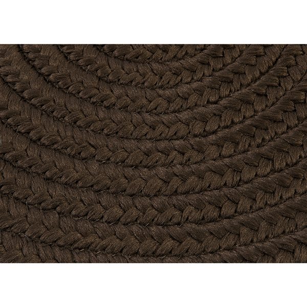 Colonial Mills Boca Raton Mink 2-ft x 11-ft Oval Indoor/Outdoor Runner