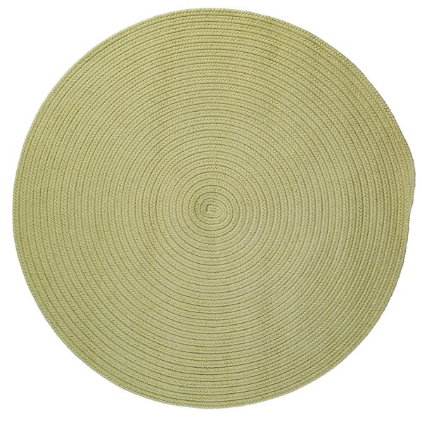 Colonial Mills Boca Raton Celery 3-ft  Round Indoor/Outdoor Area rug