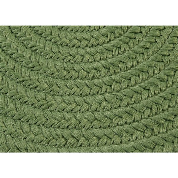 Colonial Mills Boca Raton Moss Green 4-ft  Round Indoor/Outdoor Area rug