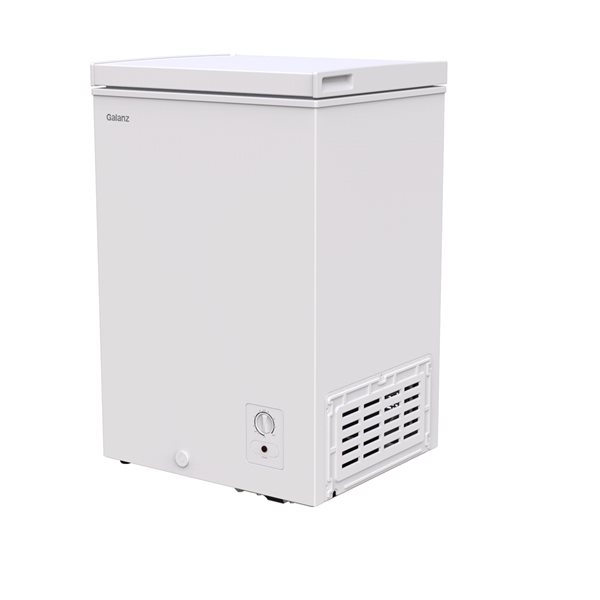 Galanz 3.5-cu ft Manual Defrost Chest Freezer in White