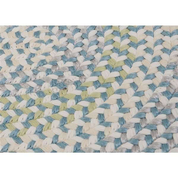 Colonial Mills Carousel Sky High 2-ft x 3-ft Indoor/Outdoor Oval Area rug