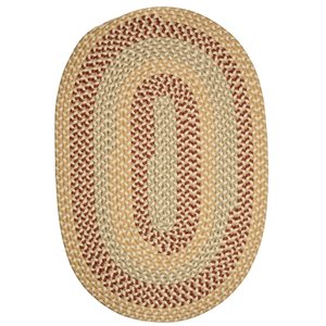 Colonial Mills Oak Harbour 8-ft Round Cashew Area Rug