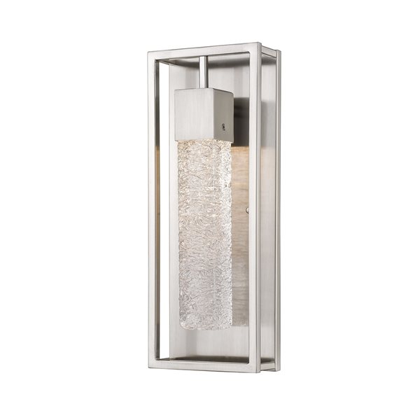 Millennium Lighting 5-in W 1-Light Brushed Nickel Traditional Wall ...