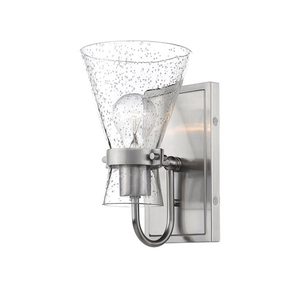 Millennium Lighting Layton 5.5in W 1Light Brushed Nickel Traditional