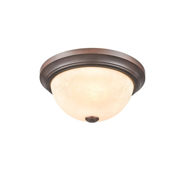 Millennium Lighting 11-in 2-Light Rubbed Bronze Modern/Contemporary ...