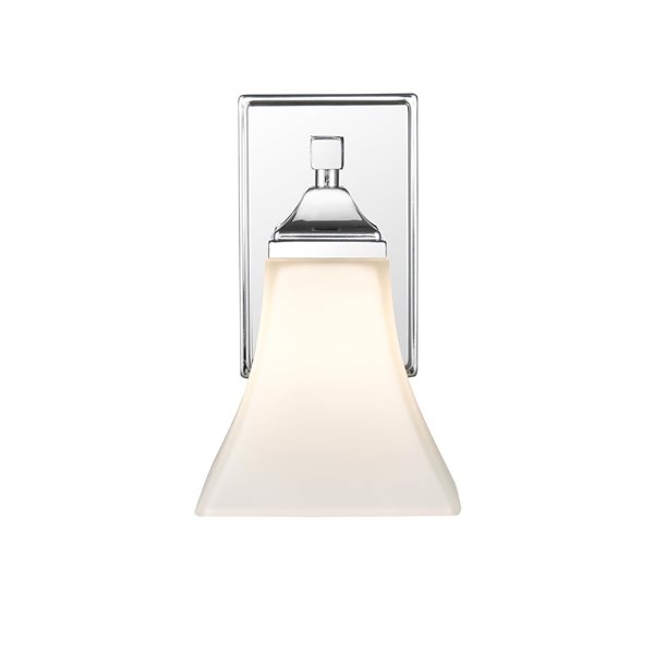 Millennium Lighting 5.5-in W 1-Light Chrome Traditional Wall Sconce