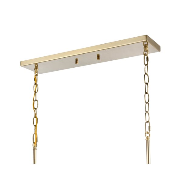 Millennium Lighting 5-Light Modern Gold Kitchen Island Lighting