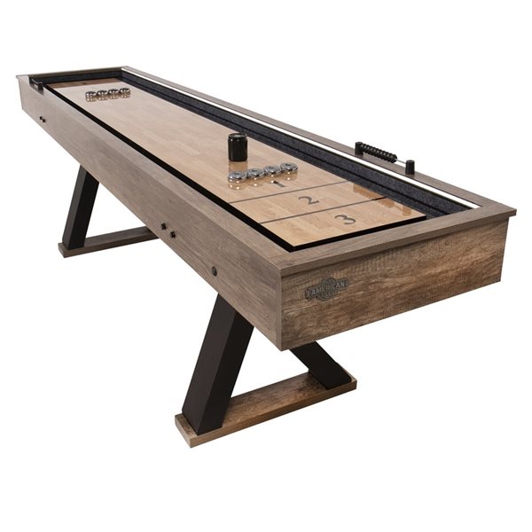 American Legend Kirkwood 9-ft LED Light up Shuffleboard