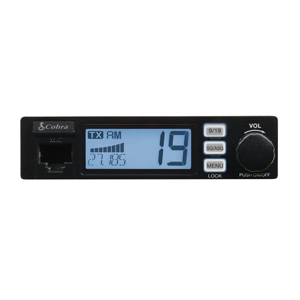 Cobra 19 Mini Black Recreational CB Radio CBR19MINICB RONA