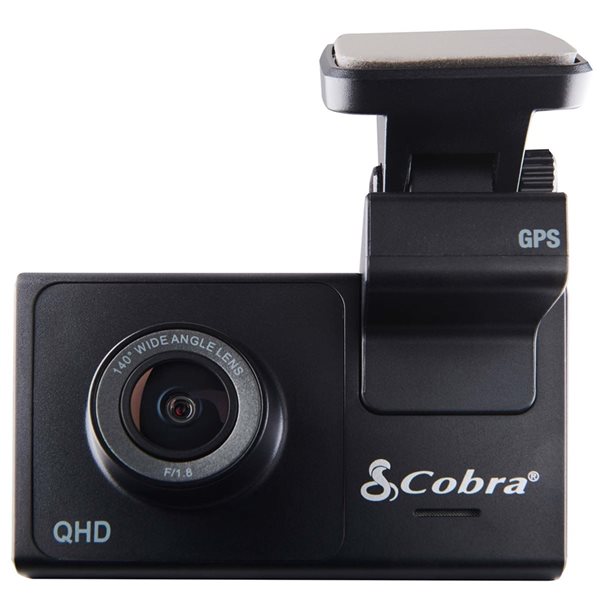 Cobra SC 200D Dual-View Smart Dash Cam - Black