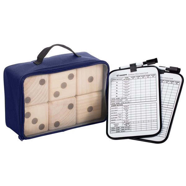 Triumph Outdoor Dice Party Game - Case Included