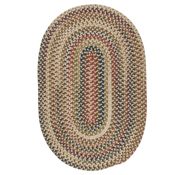 Colonial Mills Cedar Cove 3-ft x 5-ft Natural Oval Area Rug