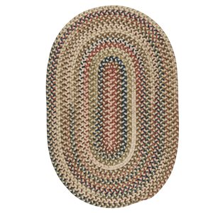 Colonial Mills Cedar Cove 3-ft x 5-ft Natural Oval Area Rug