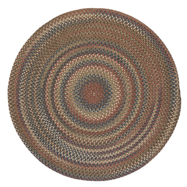 Colonial Mills Cedar Cove 7-ft x 7-ft Olive Round Area Rug CV69R084X084 ...