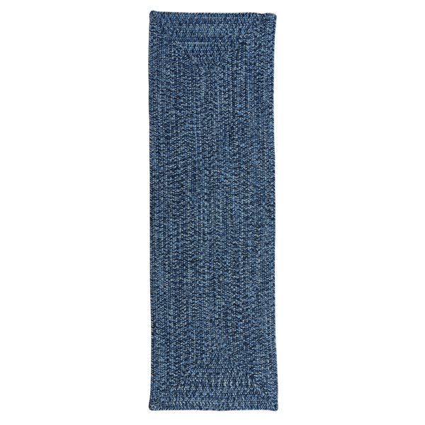 Colonial Mills Catalina 2-ft x 9-ft Blue Wave Rectangular Runner