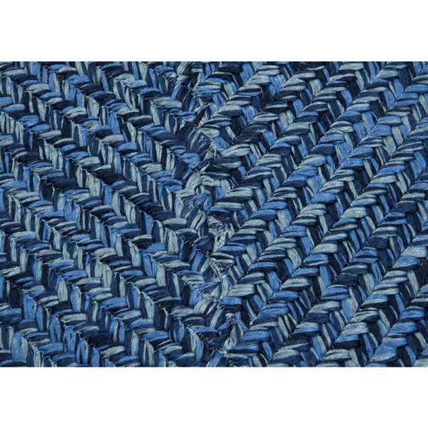 Colonial Mills Catalina 8-ft x 10-ft Blue Wave Rectangular Area Rug