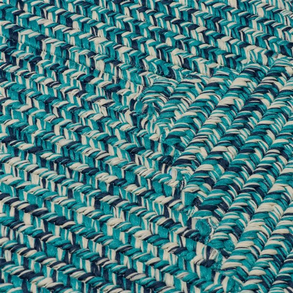 Colonial Mills Catalina 4-ft x 4-ft Blue Lagoon Square Area Rug