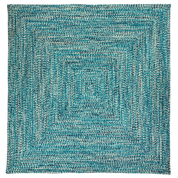 Colonial Mills Catalina 4-ft x 4-ft Blue Lagoon Square Area Rug