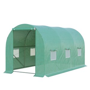 Outsunny 13.1-ft L x 6.6-ft W x 6.2-ft H High Tunnel