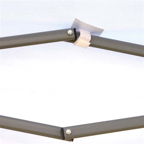 Outsunny 19-ft x 10-ft Rectangle White Pop-up Canopy