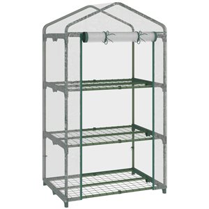 Outsunny 1.6-ft L x 2.3-ft W x 4.1-ft H Greenhouse Kit