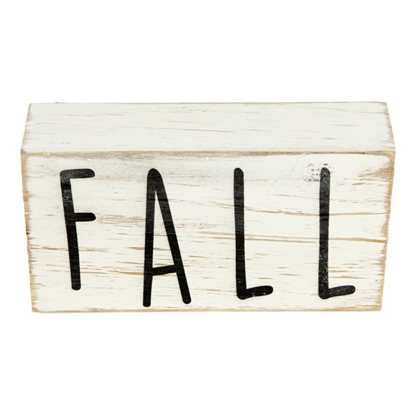 Northlight 6-in Distressed Wood Fall Tabletop Decoration 34865397 | RONA