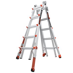 Échelle avec pattes ajustables Ratchet™ Revolution de grade CSA IA, 300 lb par Little Giant Ladder Systems