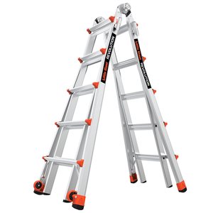 Échelle articulée en aluminium Revolution de grade CSA IA, 300 lb par Little Giant Ladder Systems