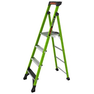 Little Giant Ladder Systems Mightylite™ 2.0 6-ft Fibreglass Type 1AA - 375 lb Capacity Step Ladder with Ground Cue™