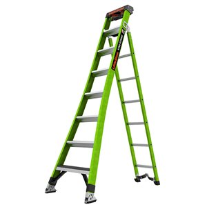 Little Giant Ladder Systems King Kombo Technical M8 8-ft Fibreglass 3-in-1 Combination Ladder