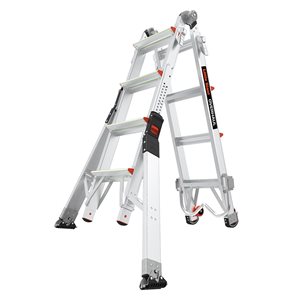 Little Giant Ladder Systems OVverhaul ANSI Type IAA/CSA Grade IAA 375 lb Rated Aluminum Ladder