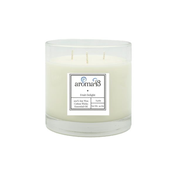 aroma43 30-oz. 3-Wick Fruit Delight Jar Candle A4369 | RONA