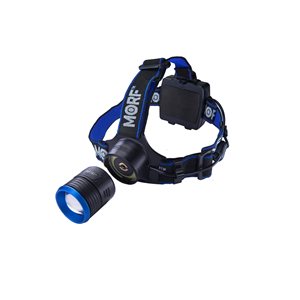 Police Security Flashlight MORF 300 lm LED Headlamp (Battery Included)