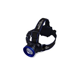 Police Security Flashlight Breakout 550 lm LED Headlamp (Battery Included)