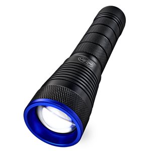 Police Security Flashlights Skylar 1600 lm LED Flashlight (Battery Included)