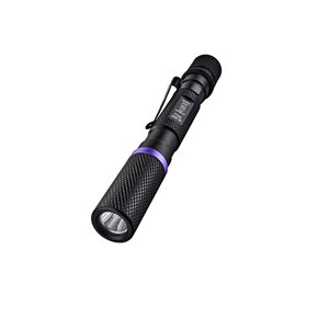Police Security Flashlights 395 lm UV LED Flashlight (Battery Included)