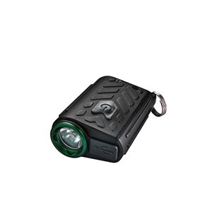 Police Security Flashlights Seeker 150 lm LED Rechargeable Keychain Flashlight (Battery Included)