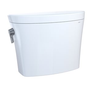 TOTO Aquia IV Arc Cotton White 1.28-GPF Dual-Flush High Efficiency Toilet Tank