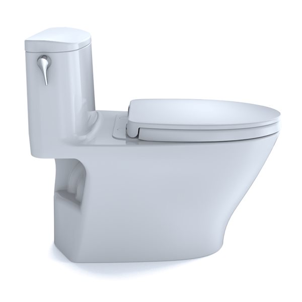 Toilette Nexus de TOTO blanc coton une chasse et robinetterie brute de 12 po hauteur universelle homologué WaterSense