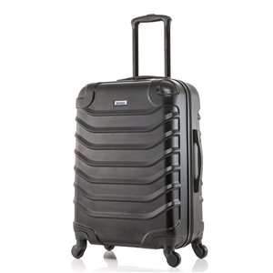 InUSA Endurance Lightweight Hardside Spinner Suitcase 24-in - Black