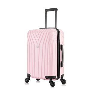 InUSA Vasty Lightweight Hardside Spinner Suitcase 20-in - Pink