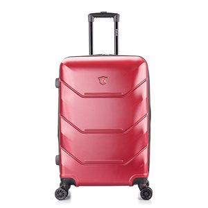 Dukap Zonix Lightweight Hardside Spinner Suitcase 26-in - Wine