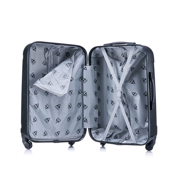 InUSA Pilot Lightweight Hardside Spinner 3Piece Luggage Set (20in/24