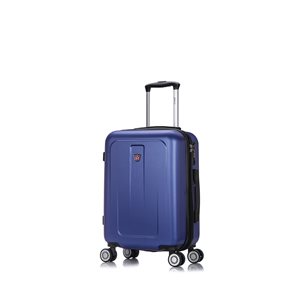 Dukap Crypto Lightweight Hardside Spinner Suitcase 20-in - Blue
