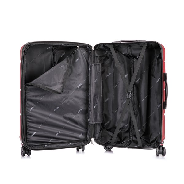 Dukap Zonix Lightweight Hardside Spinner Suitcase 30-in - Wine